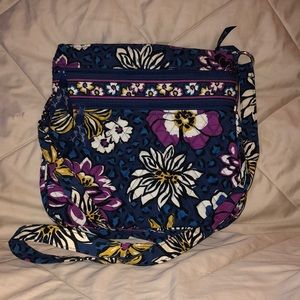 RETIRED Vera Bradley African Violet Triple Zip